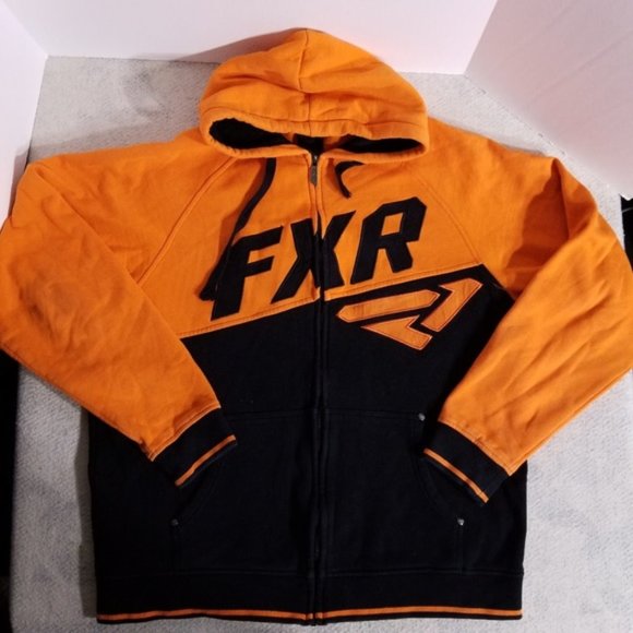 FXR Outdoor Other - FXR Outdoor/Racing Orange & Black Zip-Up Hoodie